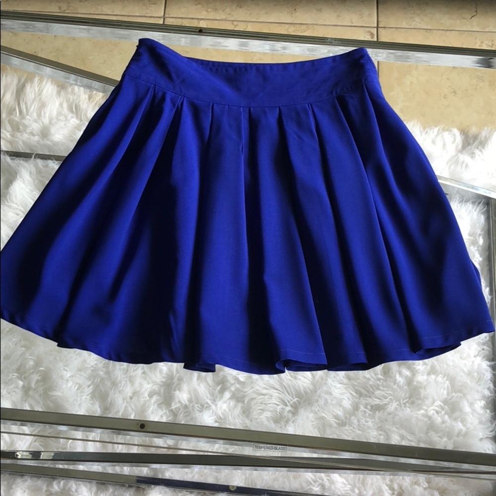 Very j blue skirt